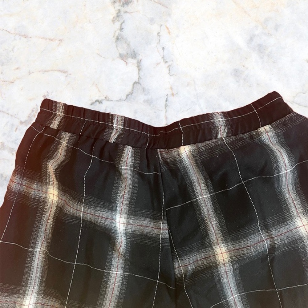 Plaid Soft Pants